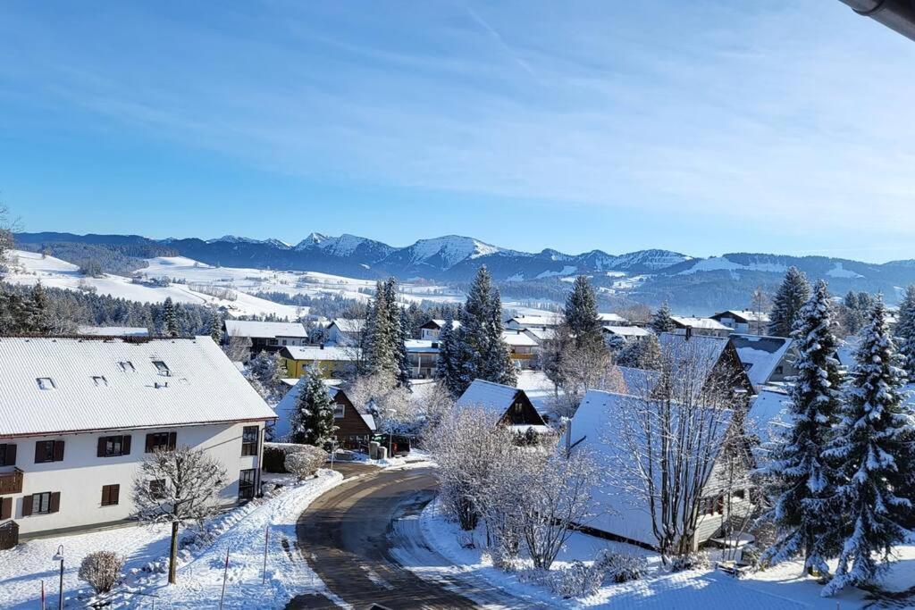Ferienwohnung Im Allgaeu Mit Bergsicht Oberreute Extérieur photo